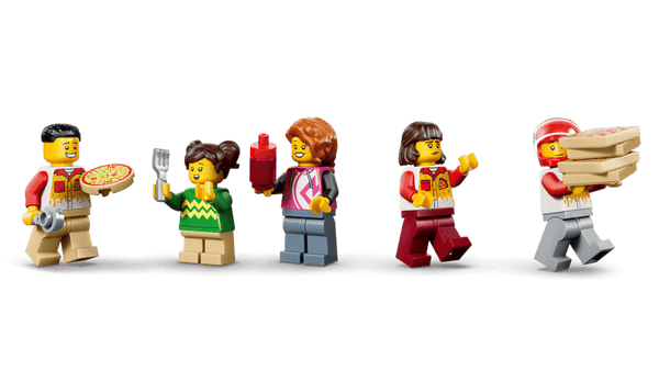Lego City Pizza Delivery Experience with Vehicles