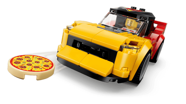 Lego City Pizza Delivery Experience with Vehicles