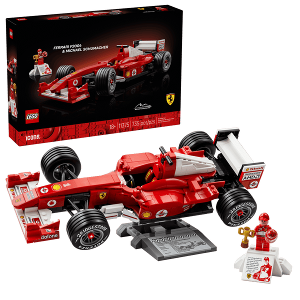 Lego: Ferrari F2004 & Michael Schumacher