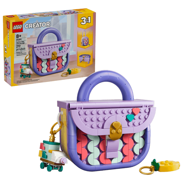 Lego Creator Fashion Bag With Storage Building Toy