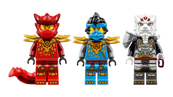 Lego Ninjago Zilvar and Grimtak the Dragon Beast