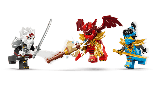 Lego Ninjago Zilvar and Grimtak the Dragon Beast