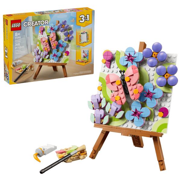 Lego Creator Floral Art Painting Building Toy
