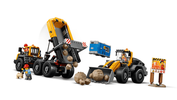 Lego City Dump Truck & Front End Loader