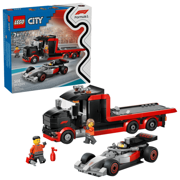 Lego: Truck with Audi F1  - Ages 8+