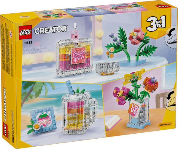 Lego Creator Floral Perfume Bottle Building Toy