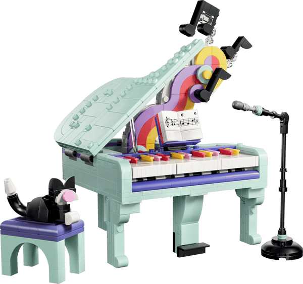 Lego Creator Music Decor Piano with Cat Building Toy