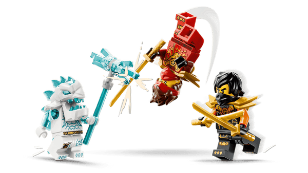 Lego Ninjago Kai and Cole's Combiner Vehicles