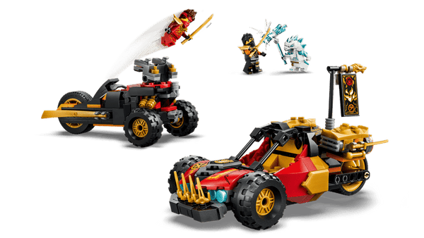Lego Ninjago Kai and Cole's Combiner Vehicles