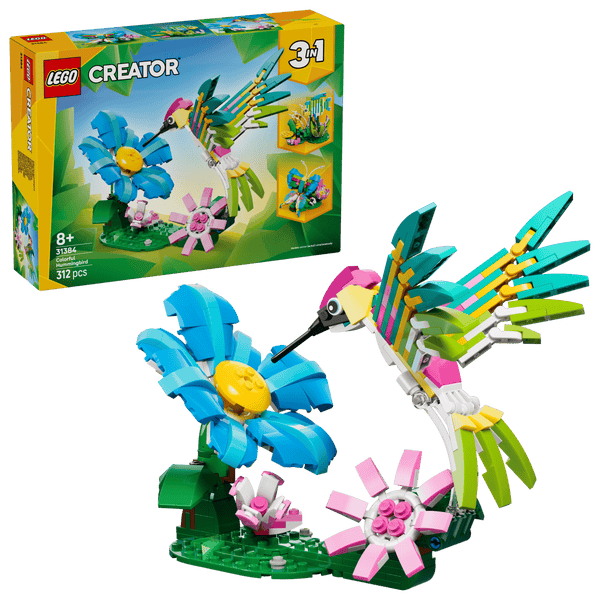 Lego: Creator Wild Animals: Colourful Hummingbird - Ages 8+