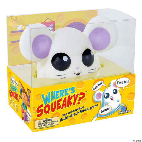 Where's Squeaky? - Ages 4+