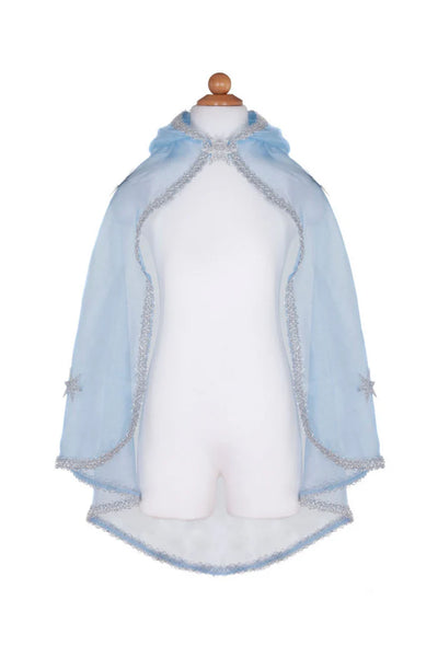 GP: Blue Snow Queen Cape - Size 5-7