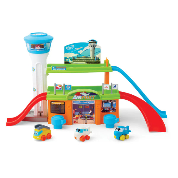 Kidoozie: Slide 'n Soar Airport Playset - Ages 12mths+