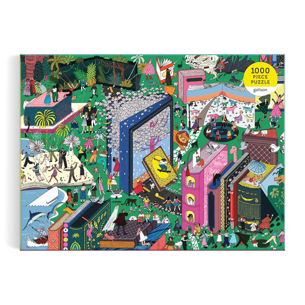 1000 Pieces: Book World Puzzle- Ages 12+