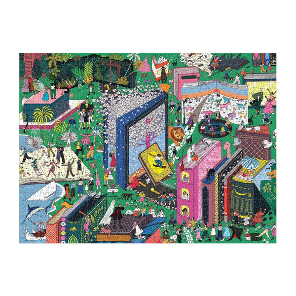 1000 Pieces: Book World Puzzle- Ages 12+