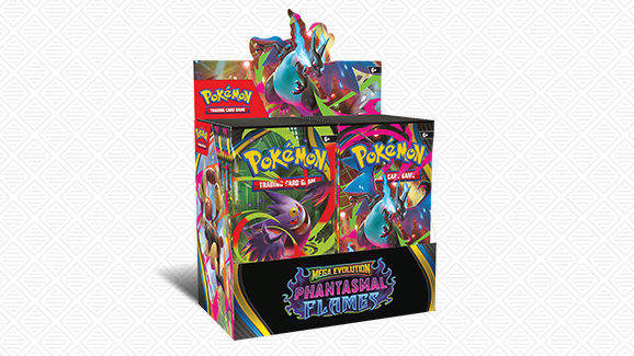Pokémon TCG: Mega Evolution Phantasmal Flames Booster Pack - Ages 6+