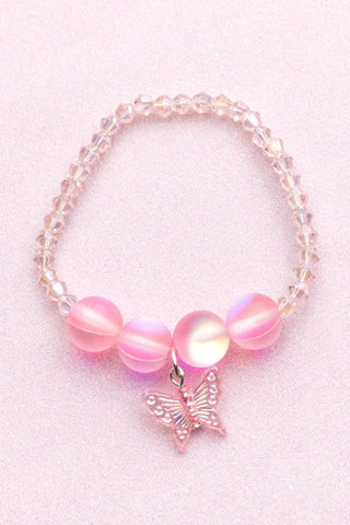 GP: Boutique Holo Pink Crystal Bracelet - Ages 3+
