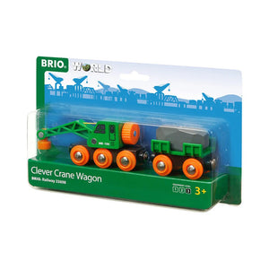 Brio: Clever Crane Wagon - Ages 3+