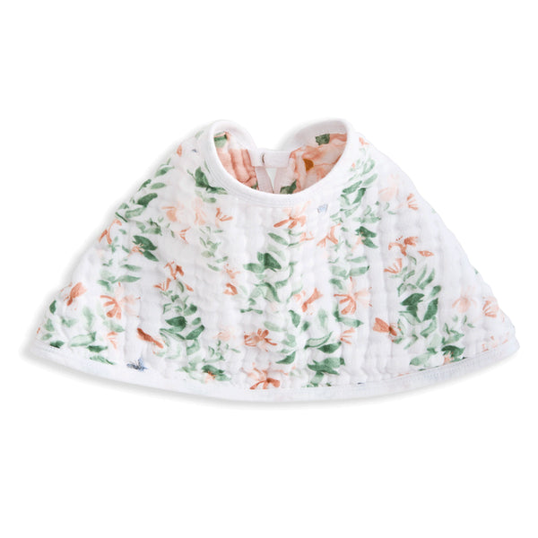 Aden + Anais: Burpy Bib Cotton Muslin - Butterfly Garden - Age 0+