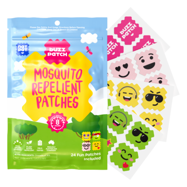 NatPat: Buzz Patch Mosquito Repellant Stickers - Ages 0+