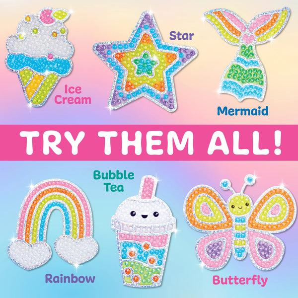 Creativity for Kids: Bubble Gems Super Sticker Butterfly - Ages 6+