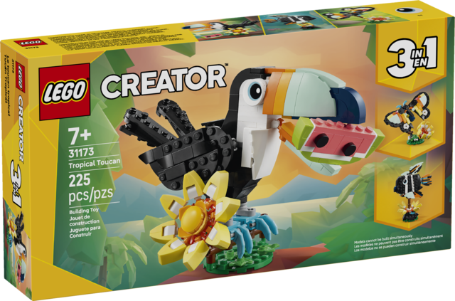 Lego: Creator - Wild Animals - Tropical Toucan V39 - Ages 7+