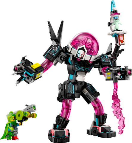 Lego: Mateo vs Cyber Brain Mech - Ages 8+