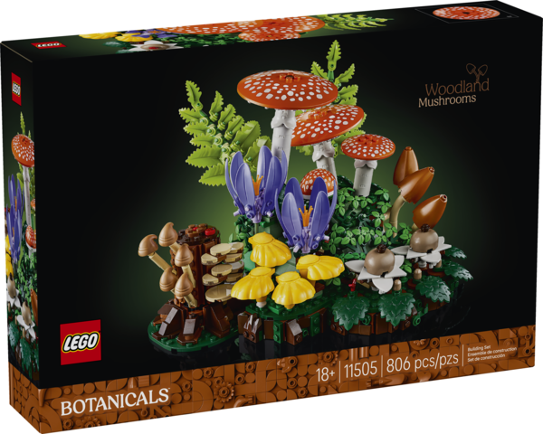 Lego Woodland Mushrooms Building Toy