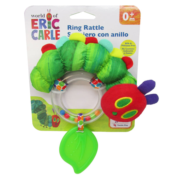 Eric Carle Ring Rattle with Beads