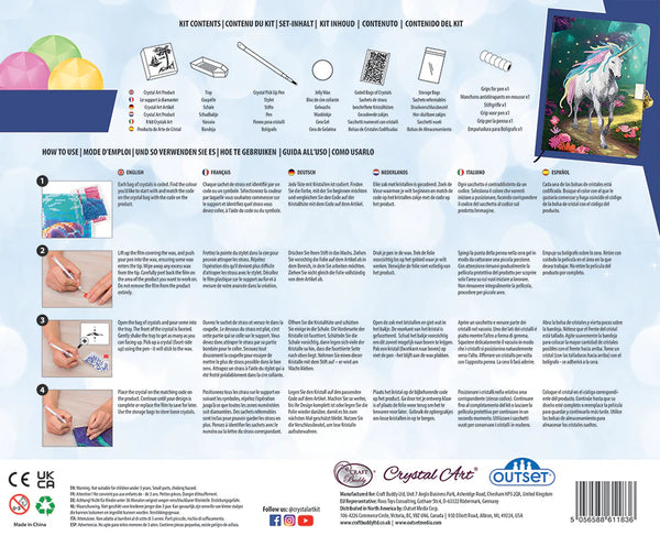 Crystal Art: Secret Diary Kit - Unicorn Stroll - Ages 7+