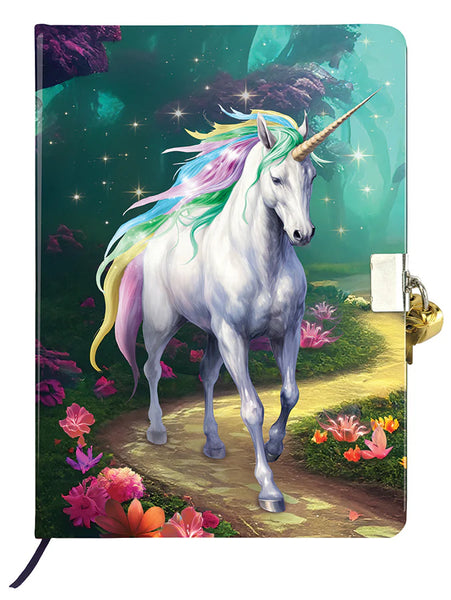 Crystal Art: Secret Diary Kit - Unicorn Stroll - Ages 7+