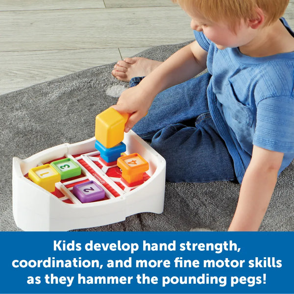 LR: Barnyard Pounding Bench - Ages 18mths+