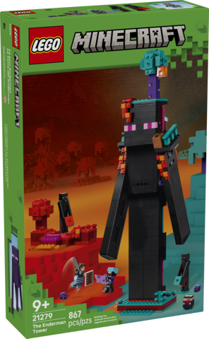 Lego: Minecraft - The Enderman Tower - Ages 9+