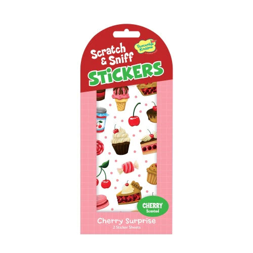 Stickers: Scratch & Sniff Cherry Surprise - Ages 3+
