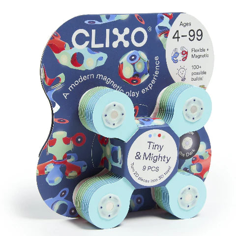 Clixo Tiny & Mighty Space or Marine Magnetic Building Set
