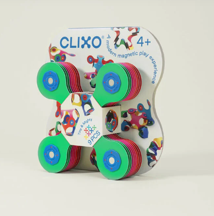 Clixo - Tiny & Mighty - 9 pcs - Ages 4+