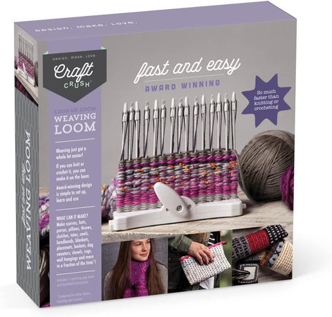 Craft Crush: Loop-de-loom Weaving Loom - Ages 8+