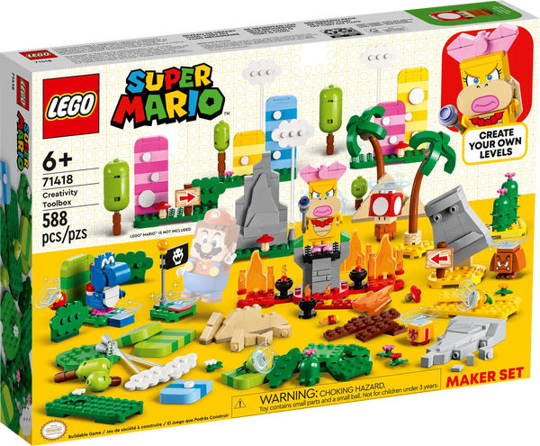 Super Mario: Creativity Toolbox Maker Set  - Ages 6+