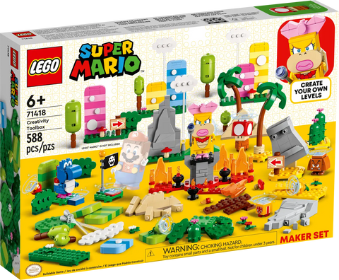 Super Mario: Creativity Toolbox Maker Set  - Ages 6+