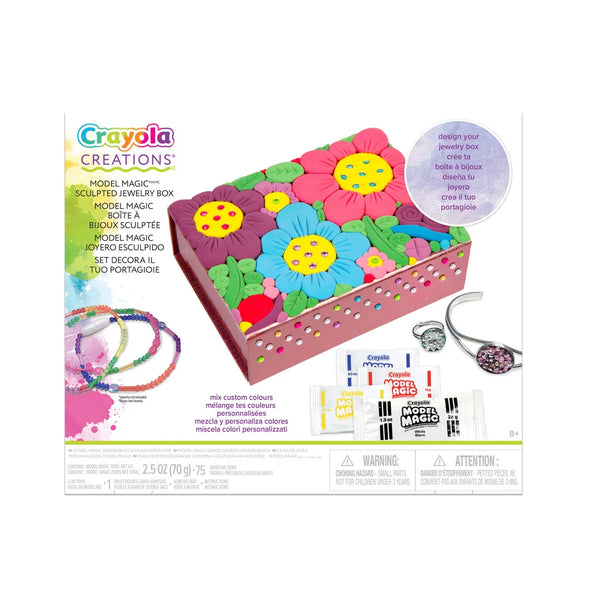 Crayola: Model Magic Sculpted Jewelry Box - Ages 8+