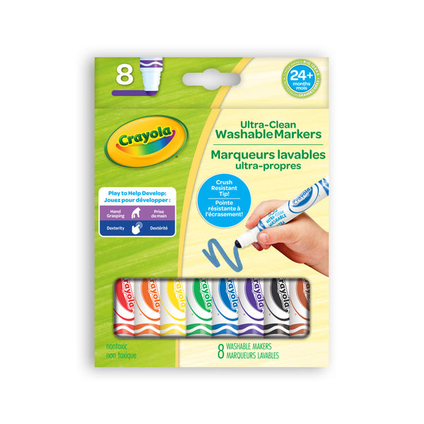 Crayola - Ultra-Clean Washable Gumball Tip Markers for Toddlers