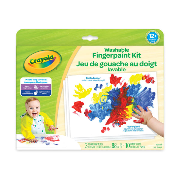 Crayola Washable Fingerpaint Kit