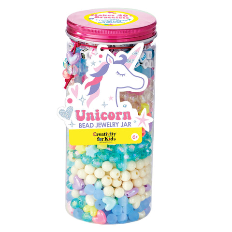 Creativity for Kids: Unicorn Bead Jewelry Jar - Age 6+