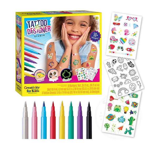 Creativity For Kids: Tattoo Designer Studio - Ages 6+