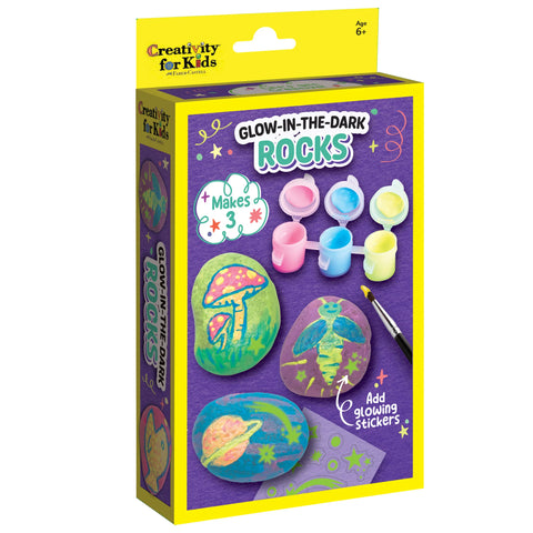 Creativity For Kids: Glow in the Dark Rocks - Ages 6+