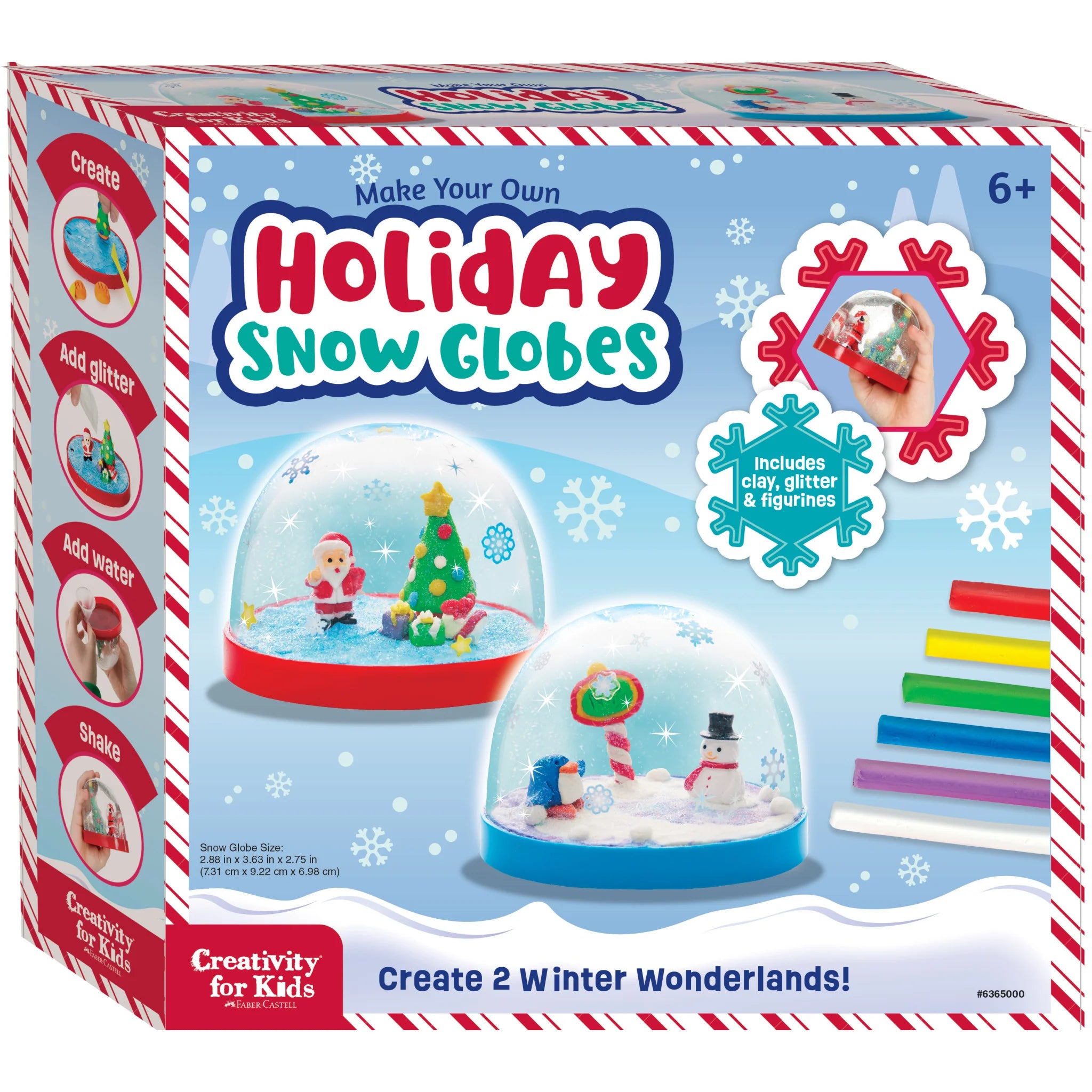 Creativity for Kids: Make Your Own Holiday Snow Globes - Ages 6+