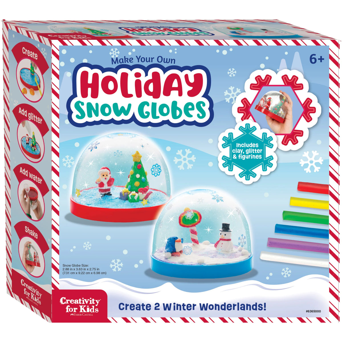 Creativity for Kids: Make Your Own Holiday Snow Globes - Ages 6 ...