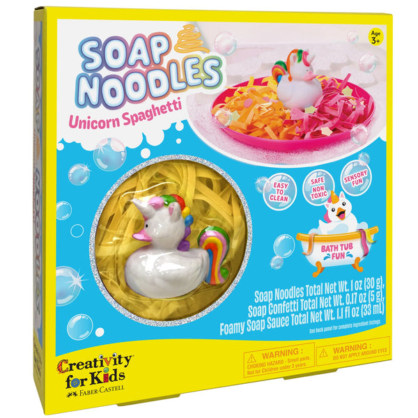 Creativity For Kids: Soap Noodles Unicorn Spaghetti - Ages 3+