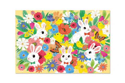 100 Piece Puzzle: Fuzzy Bunnies - Ages 5+