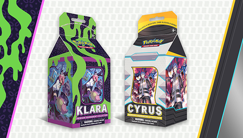 Pokémon TCG: Premium Tournament Collection Cyrus or Klara - Ages 6+